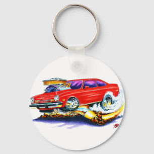Chevy Vega Red Car Key Ring