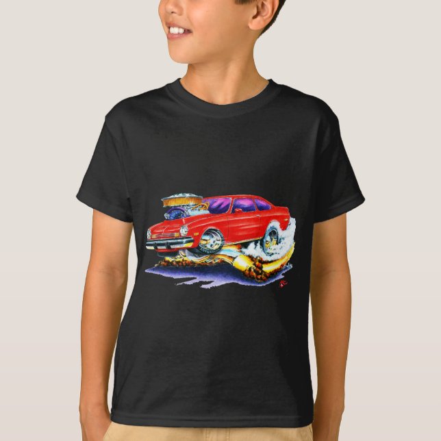 Chevy Vega Red Car T-Shirt (Front)