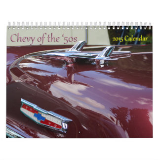 Chevys of the 50's calendar
