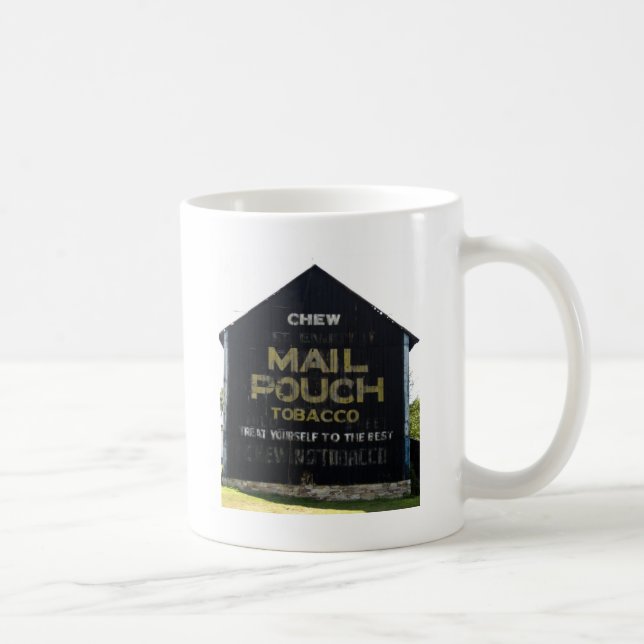 Chew Mail Pouch Tobacco Barn - Original Photo Coffee Mug (Right)