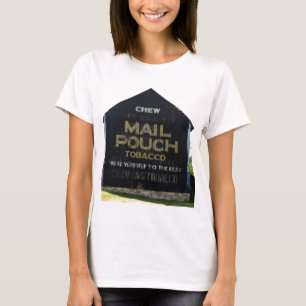 Chew Mail Pouch Tobacco Barn Original Photo T-Shirt