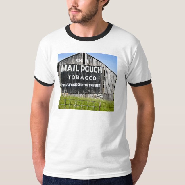 Chew Mail Pouch Tobacco, Old Barn T-Shirt (Front)