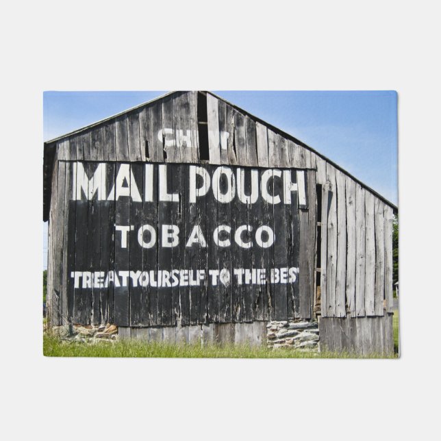 Chew Mail Pouch Tobacco Treat Yourself to the Best Doormat (Front)