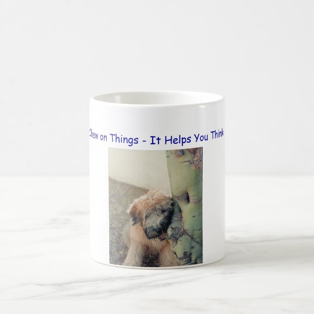Chew on Things - It Helps You Think Coffee Mug (Center)