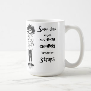 Chew through straps coffee mug