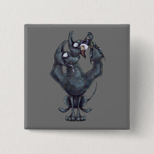 Chew Toy 15 Cm Square Badge