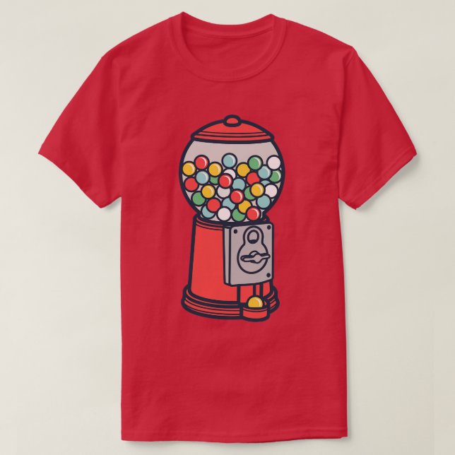 Chewing Gum Machine  T-Shirt (Design Front)