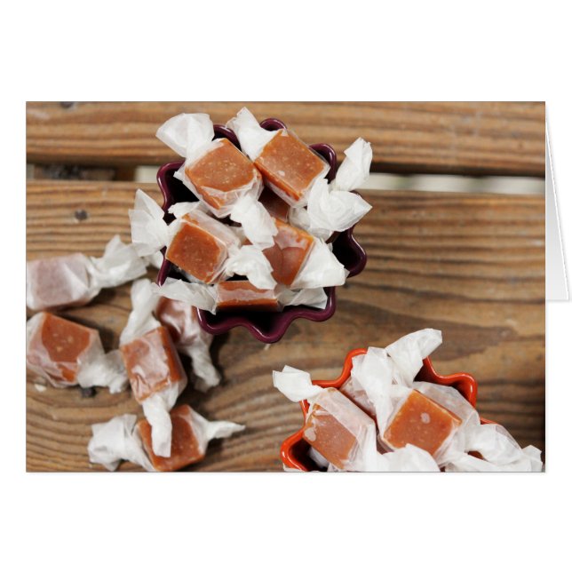 Chewy Autumn Caramels (Front Horizontal)