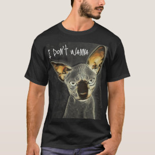Chewy sez... I don't wanna. Basic Dark T-Shirt