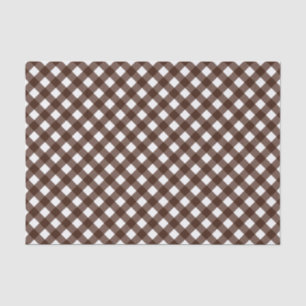 Chex 13-Dark Brown-TISSUE WRAPPING PAPER