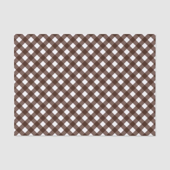 Chex 13-Dark Brown-TISSUE WRAPPING PAPER (Front)