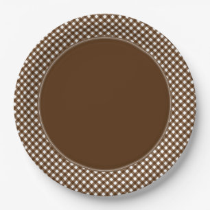 CHEX 14-BROWN-PAPER PLATES-2 PAPER PLATE