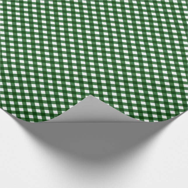 CHEX 16 CHRISTMAS GREEN-GIFT WRAPPING PAPER (Corner)