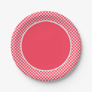 CHEX 7-WATERMELON RED-PAPER PLATES-4 PAPER PLATE