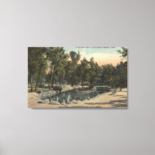 Cheyenne Canyon, Colorado - Stratton Park View Canvas Print