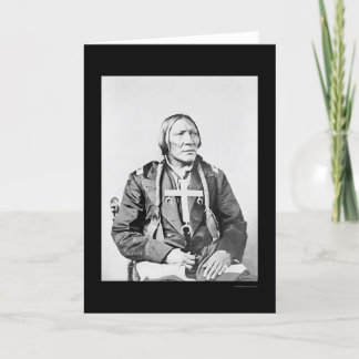 Cheyenne Indian Little Robe 1870 Card