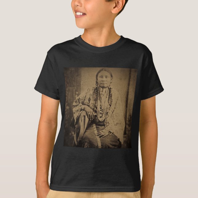 Cheyenne Indian Scout Nettie Bear T-Shirt (Front)