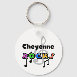 Cheyenne Rocks Key Ring