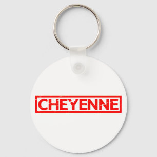 Cheyenne Stamp Key Ring