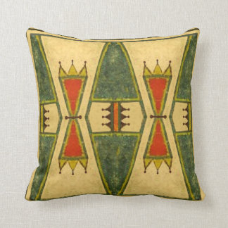 Cheyenne style 1860's parfleche design cushion