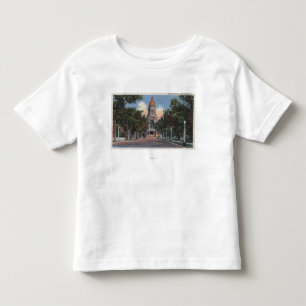 Cheyenne, WY - View of State Capitol and Drivewa Toddler T-Shirt