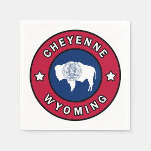 Cheyenne Wyoming Napkin