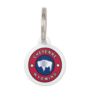 Cheyenne Wyoming Pet Tag