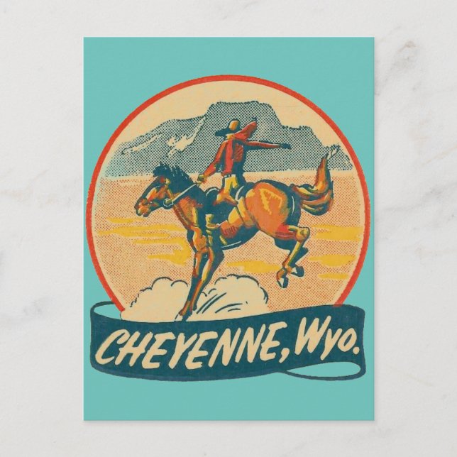 Cheyenne, Wyoming  Postcard (Front)