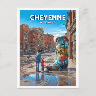 Cheyenne Wyoming Postcard