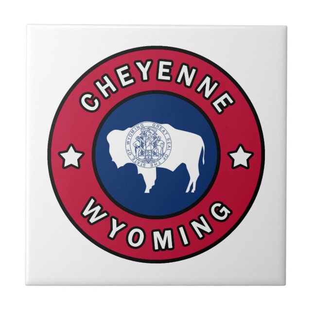 Cheyenne Wyoming Tile (Front)