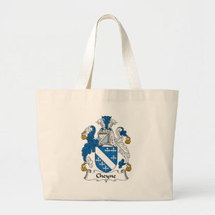 Cheyne Family Crest Large Tote Bag