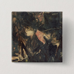 Chez Maxim's 15 Cm Square Badge
