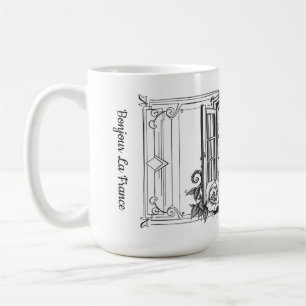 Chez Nous Personalized Family Name French Coffee Mug