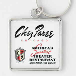 Chez Paree, Nightclub, Chicago, IL Key Ring