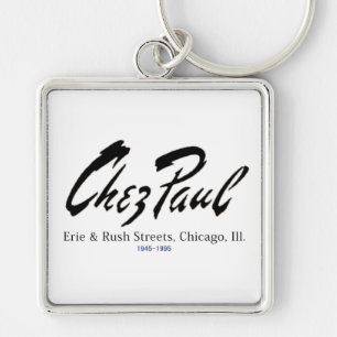 Chez Paul French Restaurant, Chicago Key Ring