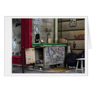 CHEZ RAYMOND Card - Digital Realism Art