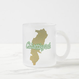 Chhattisgarh Frosted Glass Coffee Mug