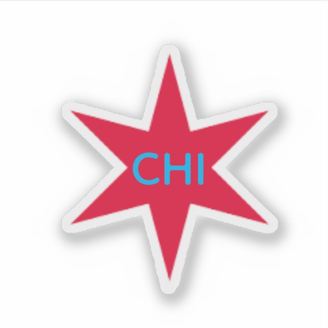 Chi-cago Six Pointed Star (Front)