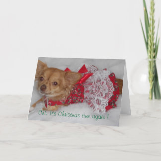 Chi Christmas time card