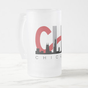 CHI Frosted Beer Mug