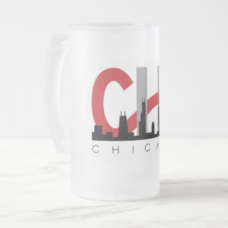 CHI Frosted Beer Mug