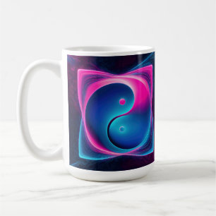 Chi Fusion: Vibrant Yin Yang Energies Coffee Mug