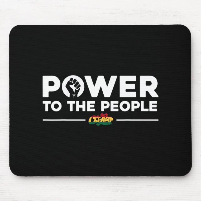 Chi-lites - Power To The People (juneteenth Editio Mouse Mat (Front)