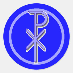 CHI-RHO Christ Sticker