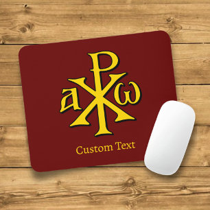 Chi Rho Christogram Mouse Mat