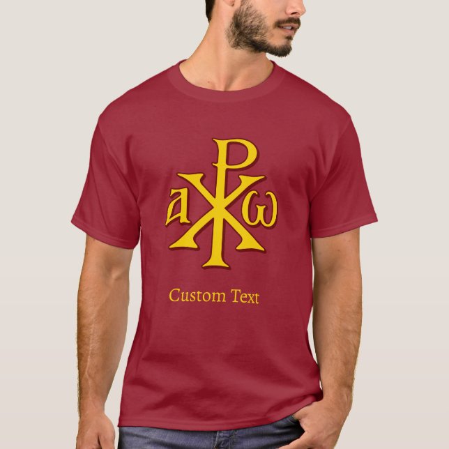Chi Rho Christogram T-Shirt (Front)