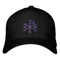 Chi Rho Embroidered Hat