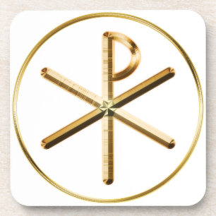 Chi-Rho glow Coaster