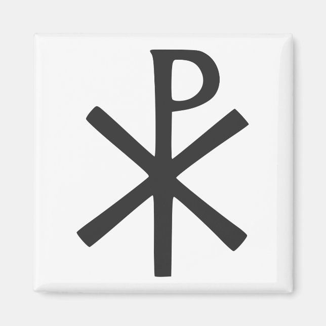 Chi Rho Magnet (Front)