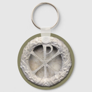 Chi-Rho or the Monogram of Christ Key Ring